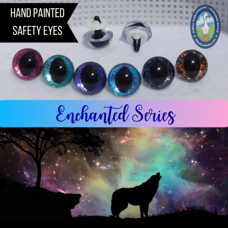 Safety Eyes Cat Eyes Hand Painted Enchanted Series