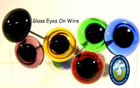 Glass Eyes On Wire