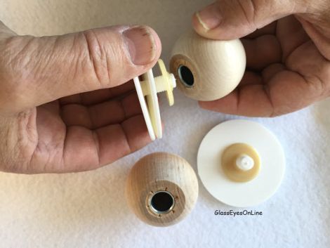 with Tap Bolt Set Details about   For Jointed Teddy Bear = 10 2¼ " Hard Board Discs 