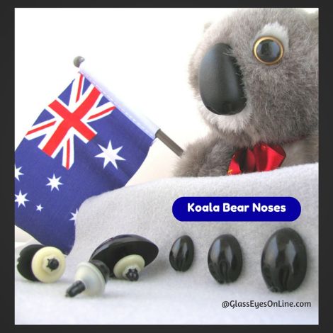 Safety Noses For Koala Teddy Bear 